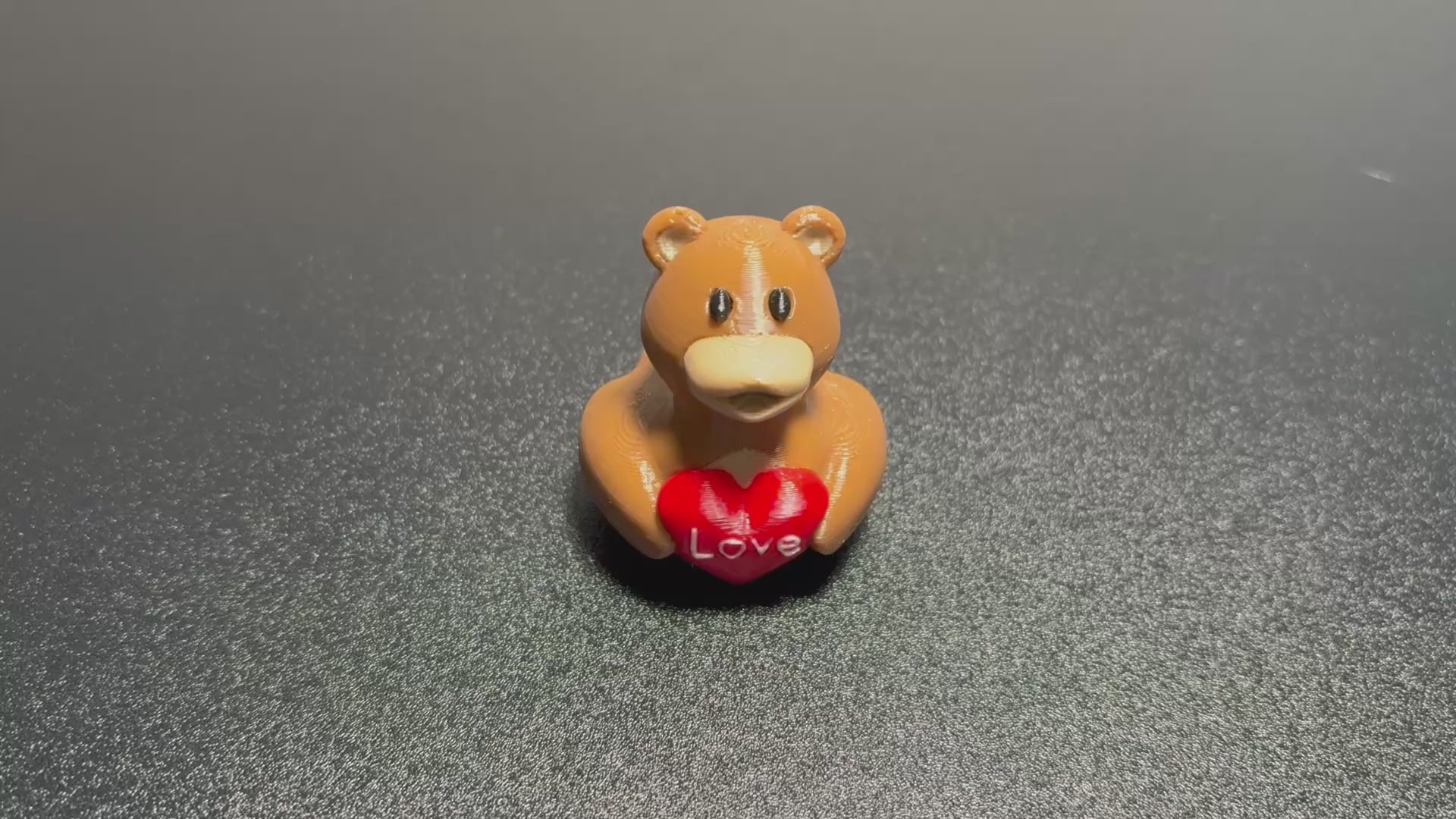 Valentine Bear Duck