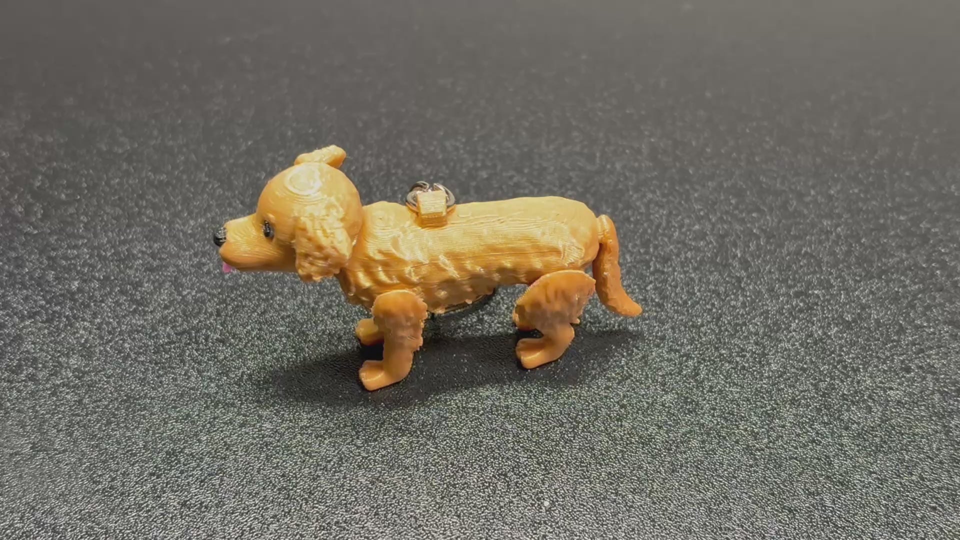 Golden Retriever Keychain